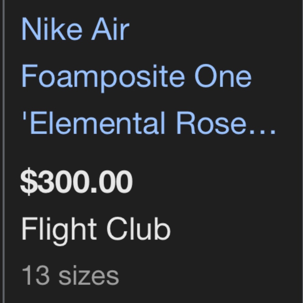 elemental rose gold nike foamposites